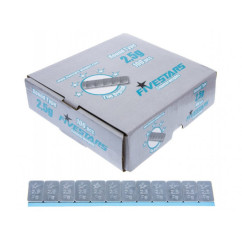Flache Klebemasse 12x2,5g unbeschichtet. Schachtel mit 100 Stück.