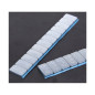 Platte kleefmassa 12x2,5g ongecoat. Doos van 100.