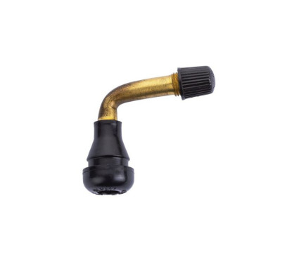 Válvula metálica acodada para scooter, moto y quad Ø 8,3 mm - BLV401