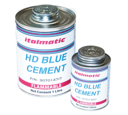 HD BLUE Selbstvulkanisationslösung für Pflaster 250 ML