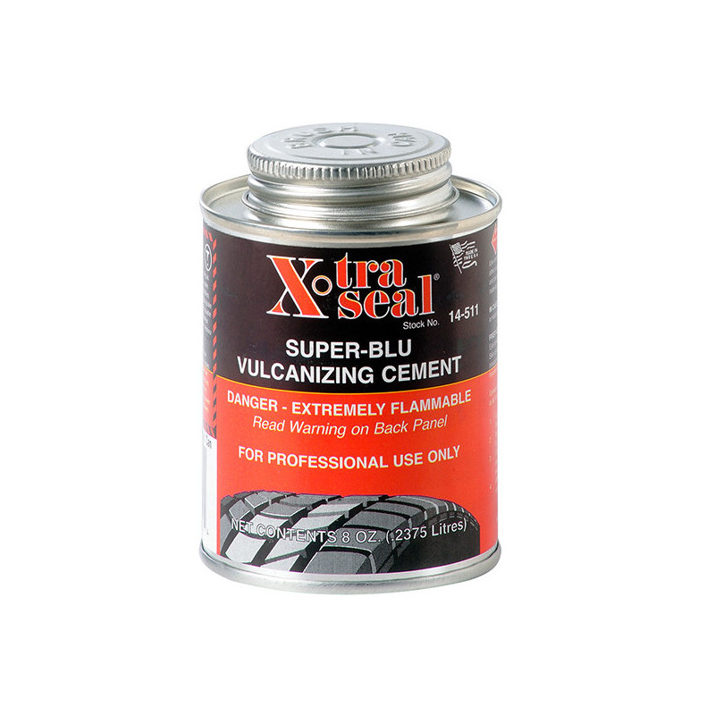 Blue vulcanizing liquid for plasters
