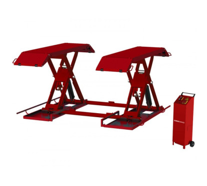 Piattaforma elevatrice a forbice mobile da 3,5 t a 230 V bassa