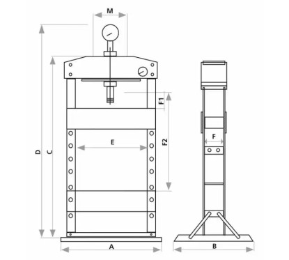 Prasa hydrauliczna 20 ton