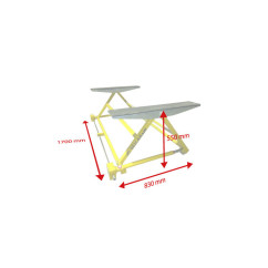 Pont ciseaux 3t basculant mobile