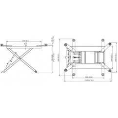 Ponte mobile a forbice 3t