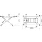 Ponte mobile a forbice 3t