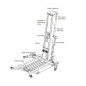 1-column mobile lift 2.5t