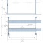 Ascensore per parcheggio 4T Premium a 4 colonne Ascensore per parcheggio 4T Premium a 4 colonne