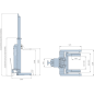 Elevadores de columna inalámbricos PL 32t - Juego de 4