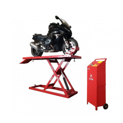 Oś motocyklowa 1T z wyryglem pneumatycznym