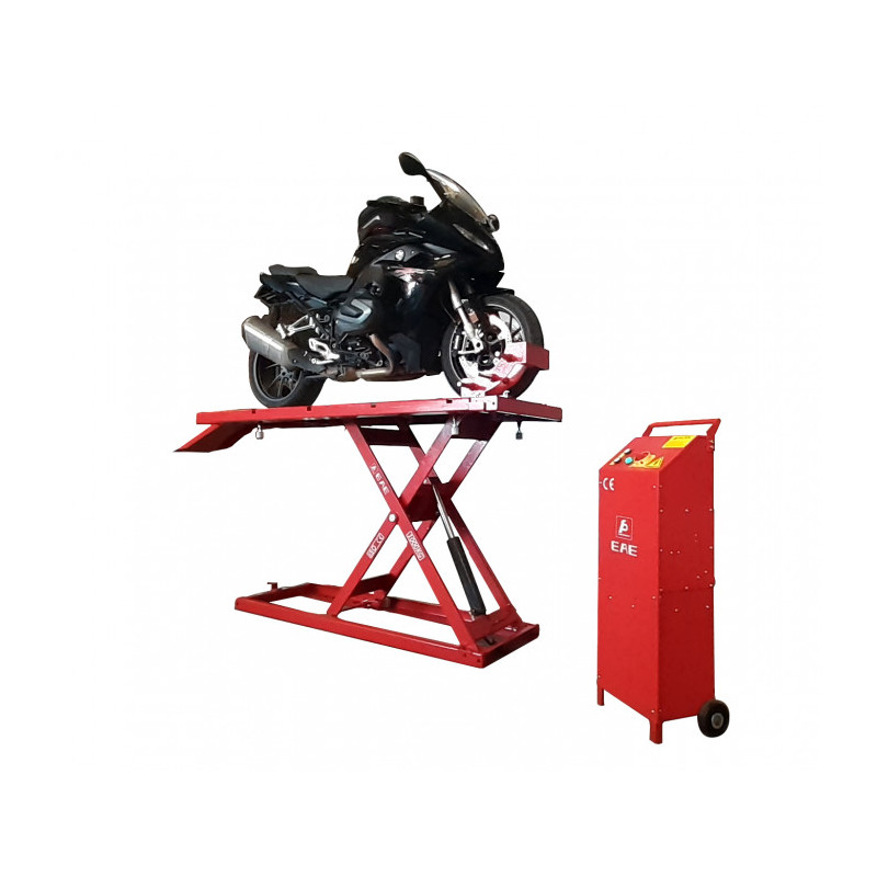 Oś motocyklowa 1T z wyryglem pneumatycznym