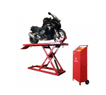 Oś motocyklowa 1T z wyryglem pneumatycznym