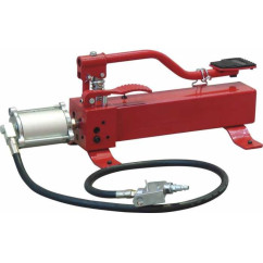 680kg motorcycle axle with pneumatic manual pump