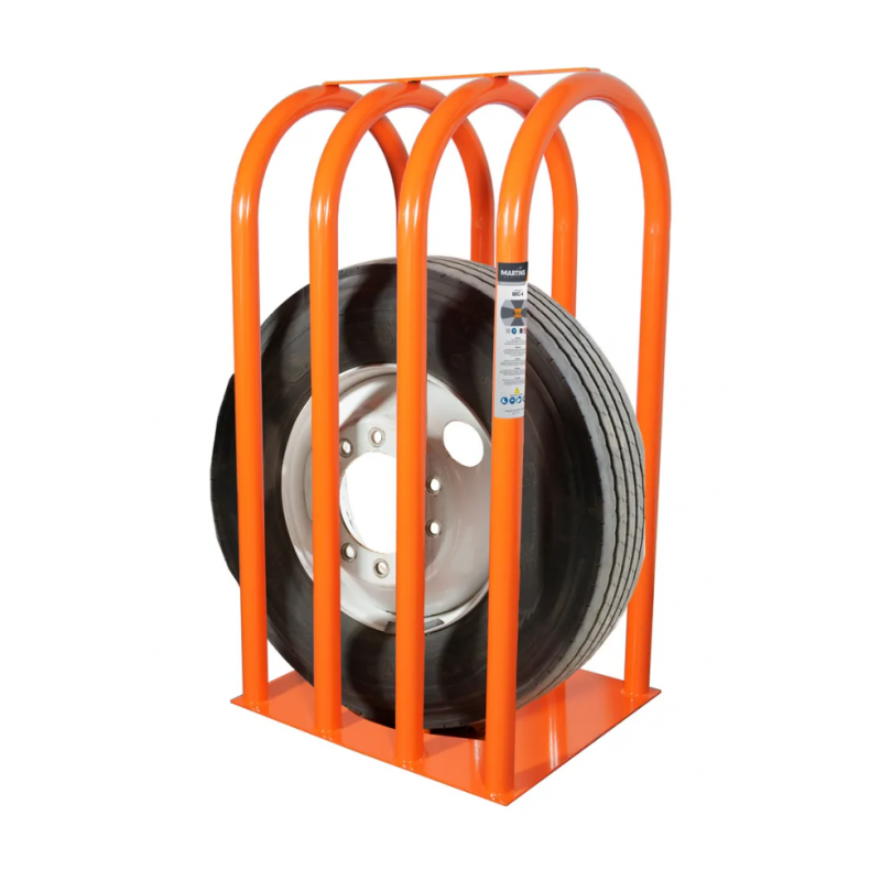 Cage de sécurité de gonflage pour pneus