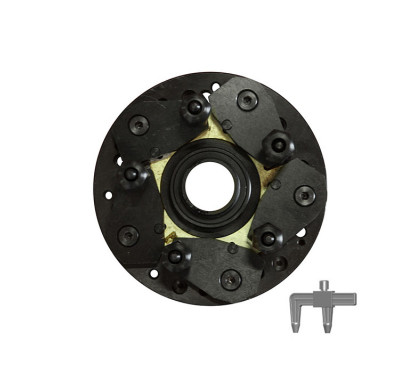 Universele plaat Ø 36/38 mm met passer
