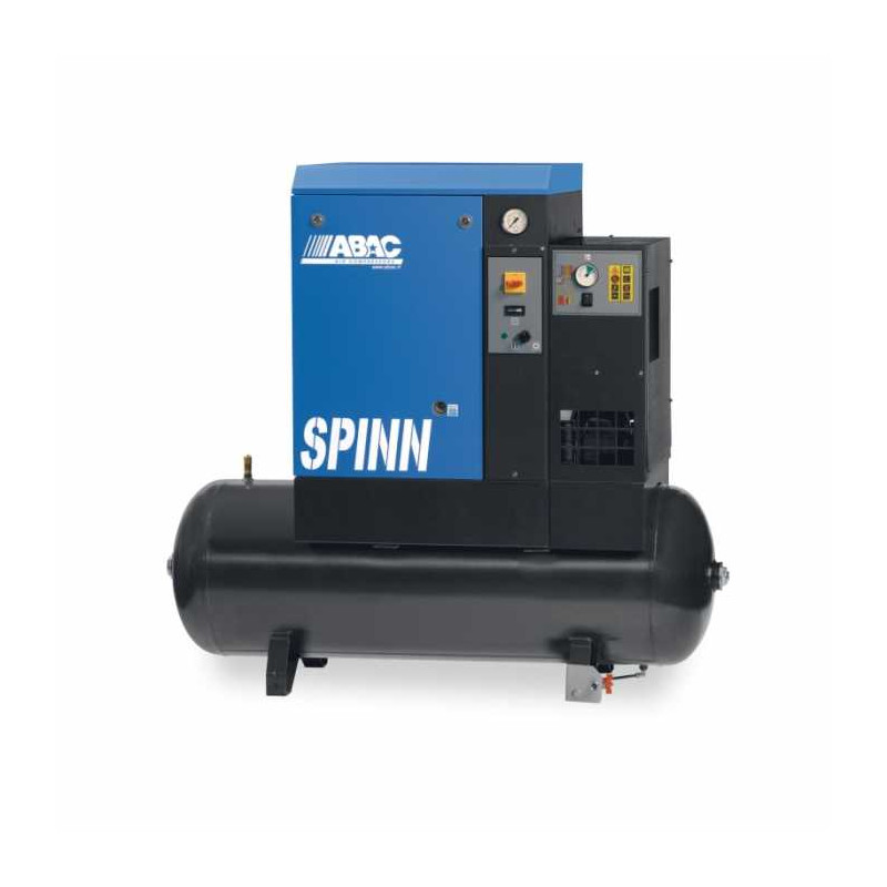 Schroefcompressor met droger - 200 liter - 10 bar 10pk - 400v