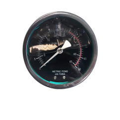 Manometer voor werkplaatspers