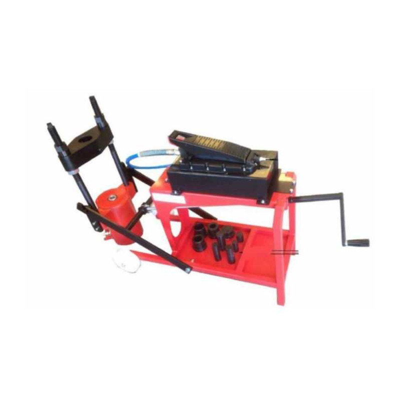 65T. Pivot Press met ponsen