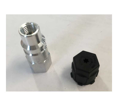 Gas luidspreker fitting 1234YF ZWART