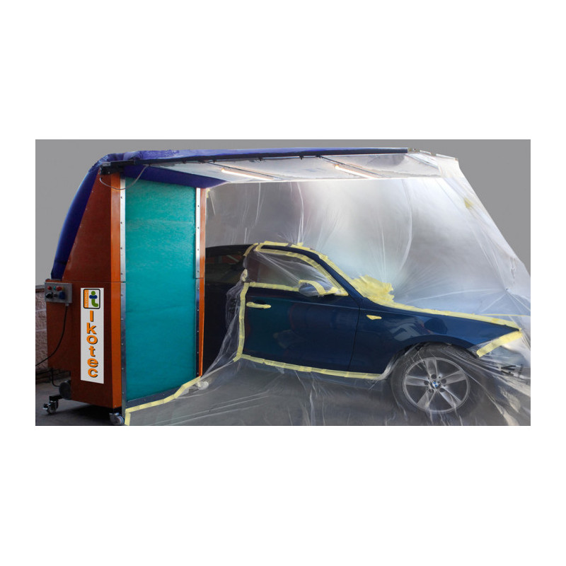 Cabine de préparation mobile Cabine de préparation mobile