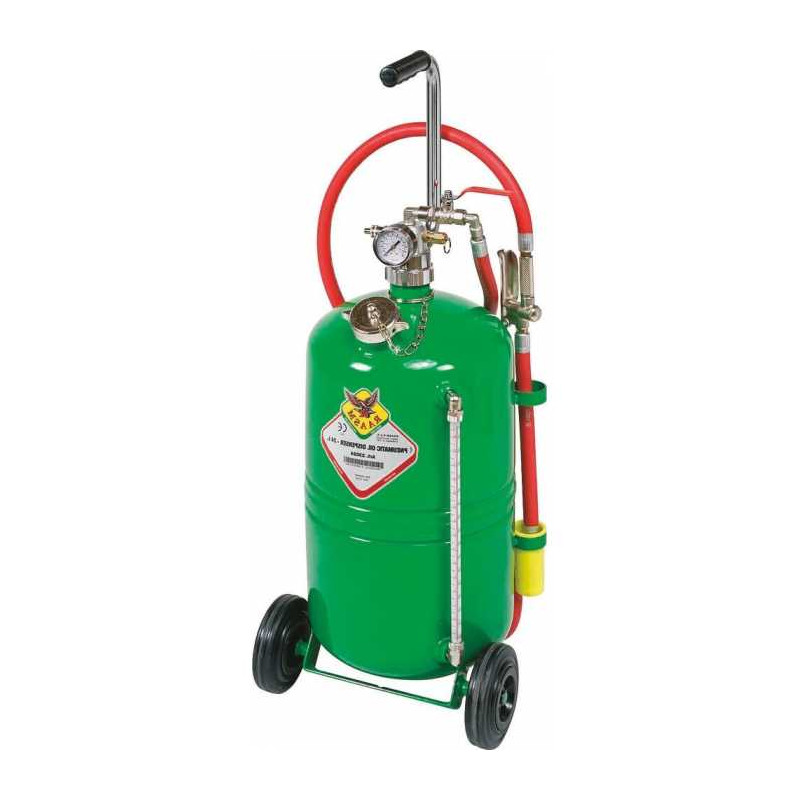 Distributore pneumatico dell'olio 24L mobile e autonomo Distributore pneumatico dell'olio 24L mobile e autonomo