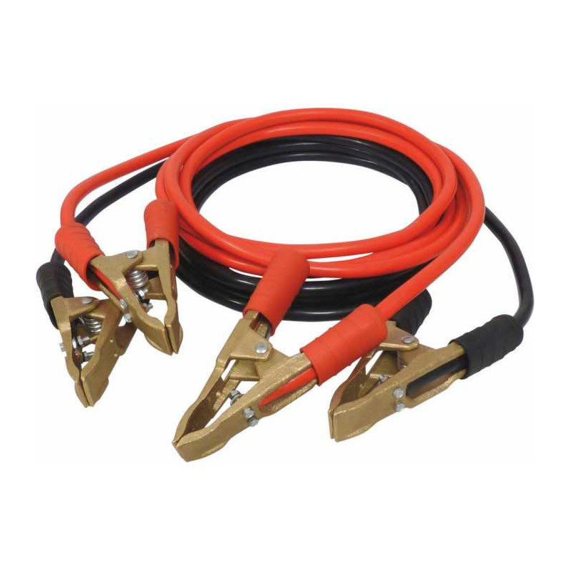 50mm² Jumper Cables - Brass Clamps