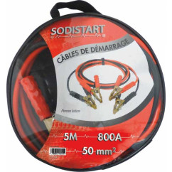 Câbles de démarrage 50mm² - pinces en laiton