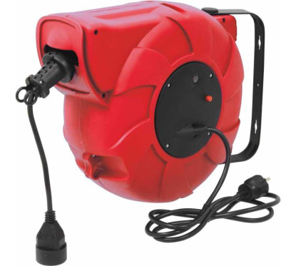 Avvolgitore Elettrico Automatico da Parete 22 +2 m - 230V HO5VV-F