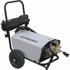 Nettoyeur HP Eau froide triphasé 5,5kW - 200bars 900l/h + flexible 10M