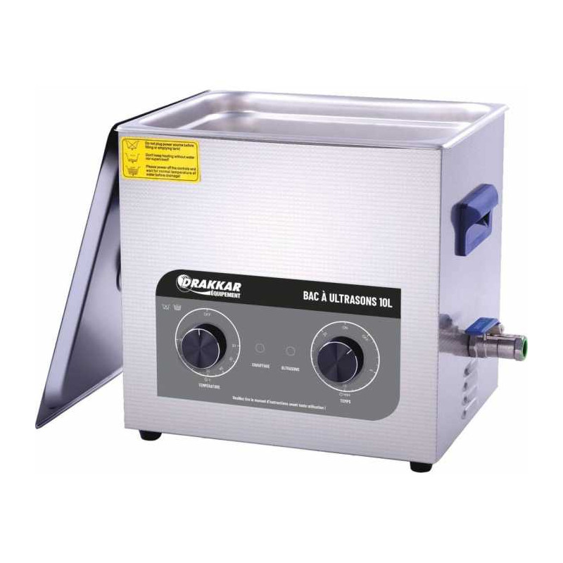 Bac à ultrasons 13L - Usage PROFESSIONNEL