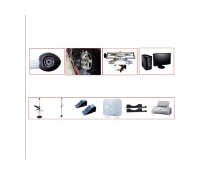 3D geometrie bank met 6,4 Mp automatische camera's - vaste jib kraan