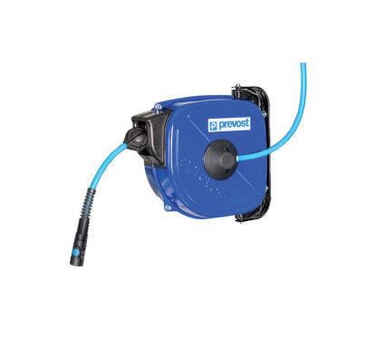 Pneumatische stalen slanghaspel 12 + 1 m