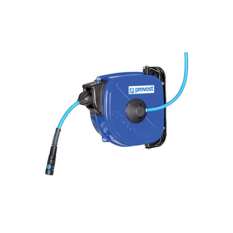 Pneumatische Stahlschlauchtrommel 12 + 1 m - 10 mm Innenschlauch Pneumatische Stahlschlauchtrommel 12 + 1 m - 10 mm Innenschlauch
