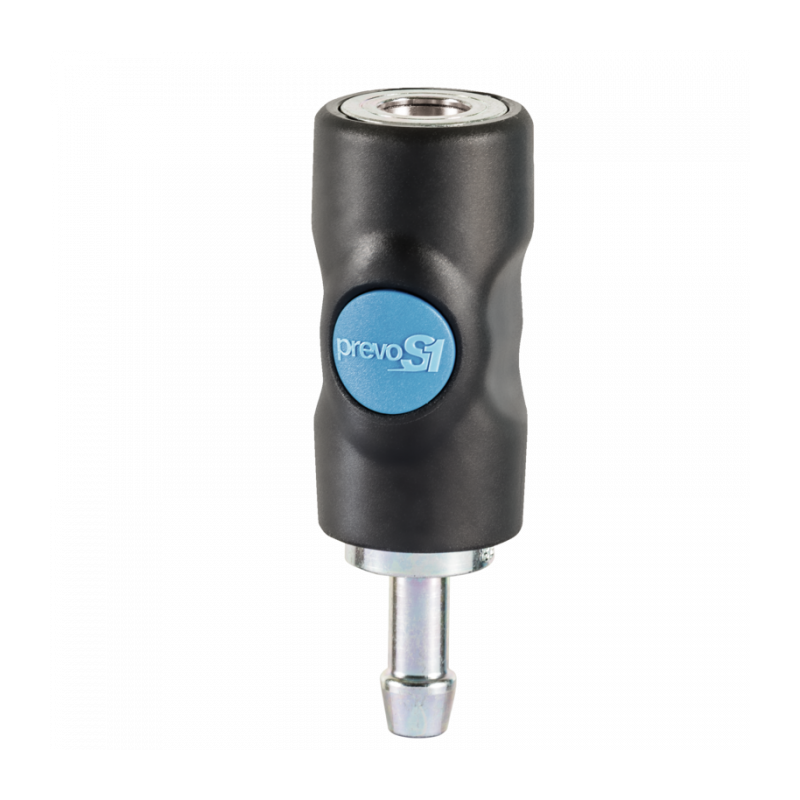 Raccord rapide pneumatique 6mm - tuyau 8mm