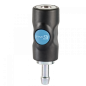 Raccord rapide pneumatique 6mm - tuyau 8mm
