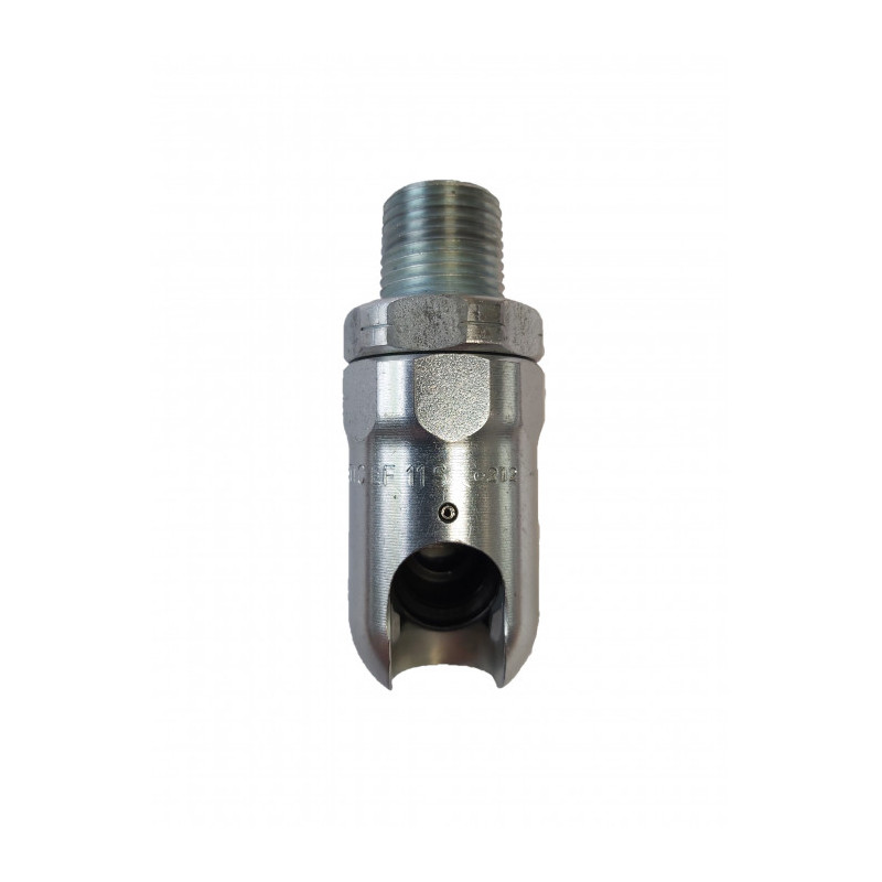 3/4" NPT gelede koppeling met schroefdraad - 11 mm doorvoer