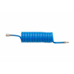 Prolunga a spirale 6x8 in PU lunga 15m con attacchi rapidi
