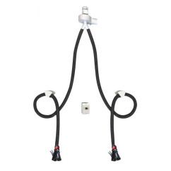 Aspiratore gas doppia discesa 2x5m ø100mm 400v