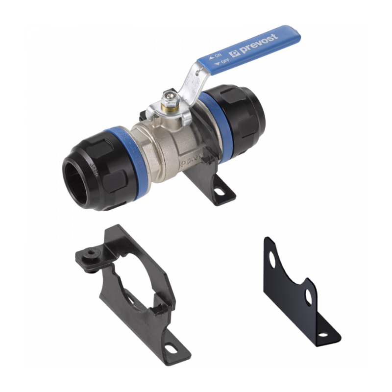 Collare Valvola Per Tubo Ø est. 20mm Collare Valvola Per Tubo Ø est. 20mm