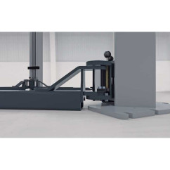 piattaforma elevatrice a vite a 2 colonne MAHA 400V 3,5t - 5,5t - 6,5t