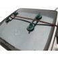 Dubbele scharnierende zuignap (2 stuks) 117mm 60kg met 5m band