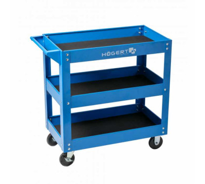 Carrello da officina con 3 vassoi