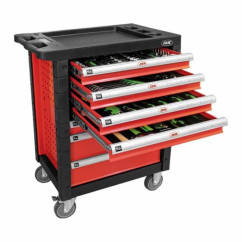 JBM Trolley met 7 lades rood - 172 tools