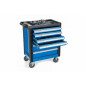 Workshop trolley equipped with 6 drawers and 171 tools, for optimal storage. Superior quality.