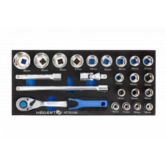 Workshop trolley equipped with 6 drawers and 171 tools, for a wide range of storage compartments.