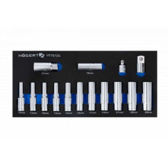 Workshop trolley equipped with 6 drawers and 171 tools, for a wide range of storage compartments.