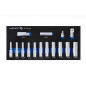 Workshop trolley equipped with 6 drawers and 171 tools, for optimal storage. Superior quality.