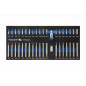 Workshop trolley equipped with 6 drawers and 171 tools, for optimal storage. Superior quality.