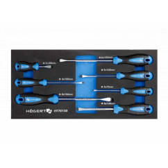Servante d'atelier équipée de 6 tiroirs et 171 outils, pour un rang...