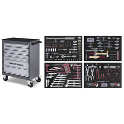 Kraftwerk B107 Werkplaats Trolley - 7 Laden 339 Tools